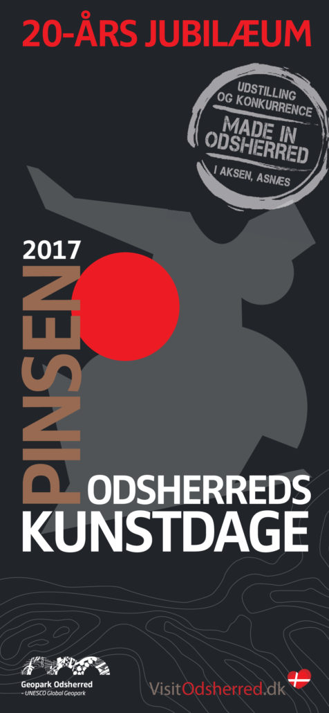 Odsherreds Kunstdge 2017 forside folder